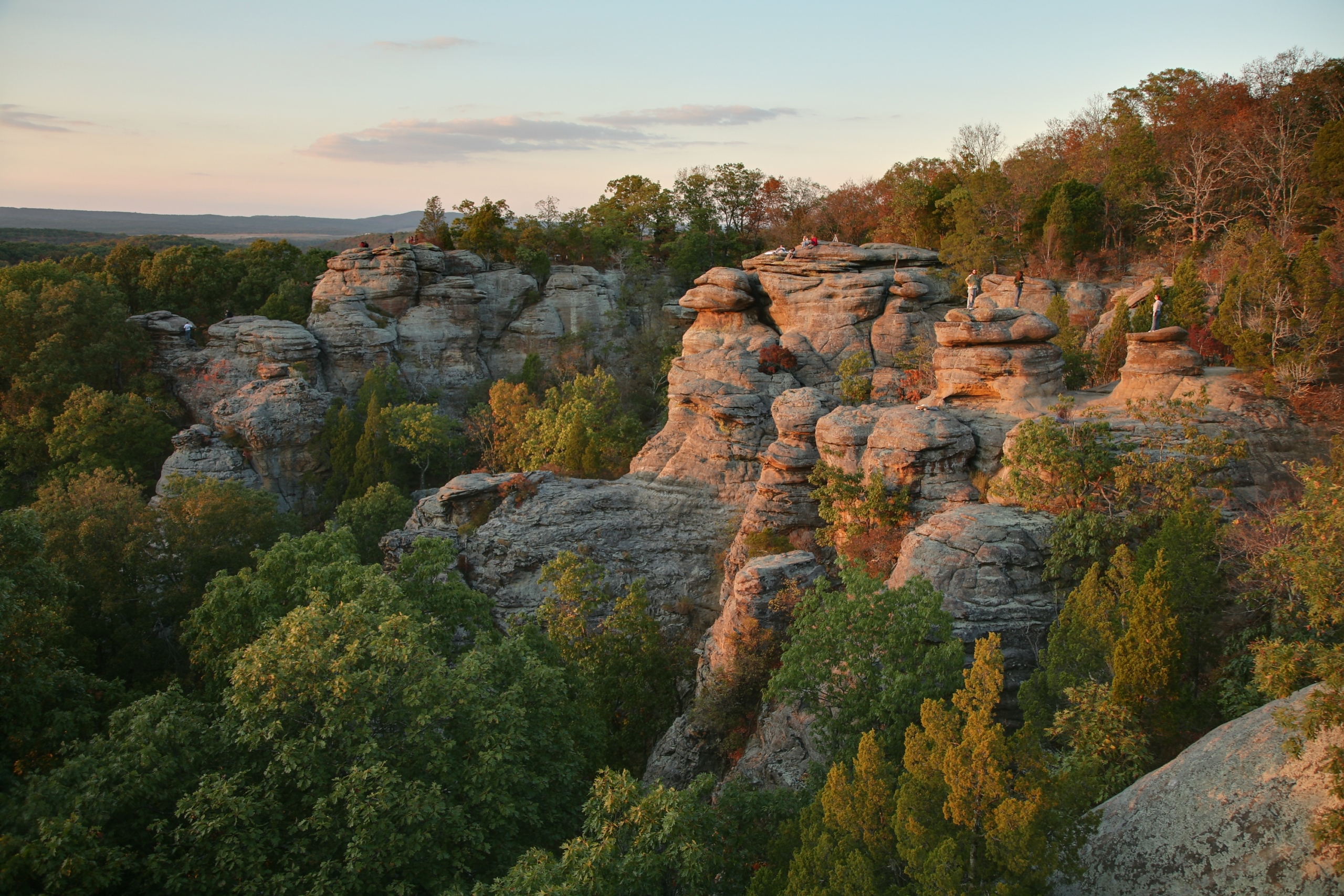 Garden of the Gods in Southern Illinois, favorite getaway weekend for chicago and st louis traverls